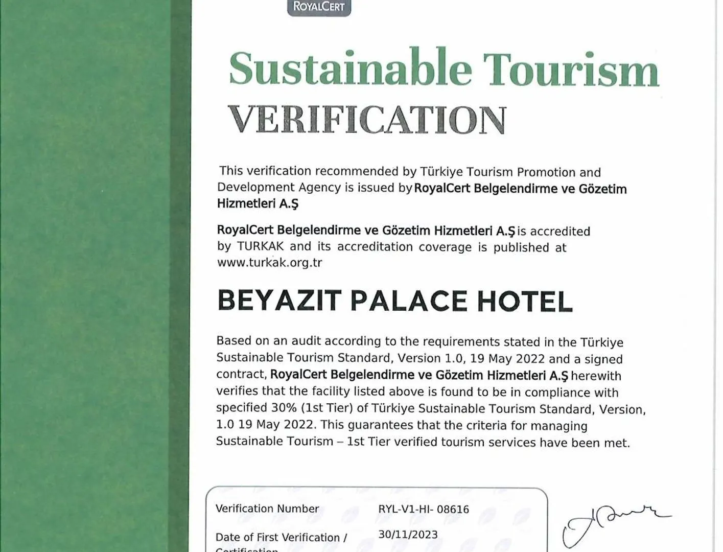 Beyazit Palace Hotel Istanbul